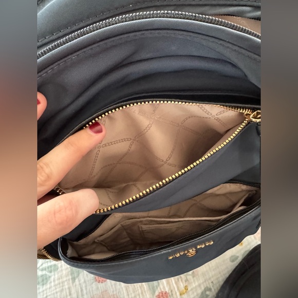 Michael Kors Prescott Navy Blue Backpack - Picture 12 of 13